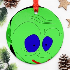 Alien By Moma Ornament (round) 