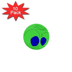 Alien By Moma 1  Mini Buttons (10 Pack) 