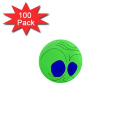 Alien By Moma 1  Mini Magnets (100 Pack) 