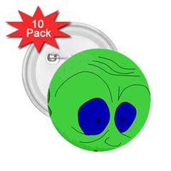 Alien By Moma 2 25  Buttons (10 Pack) 