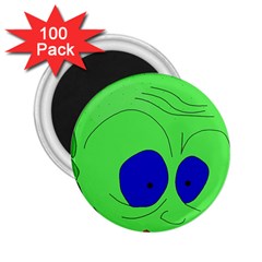 Alien By Moma 2 25  Magnets (100 Pack)  by Valentinaart