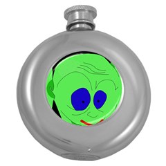 Alien By Moma Round Hip Flask (5 Oz)