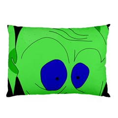 Alien By Moma Pillow Case (two Sides) by Valentinaart