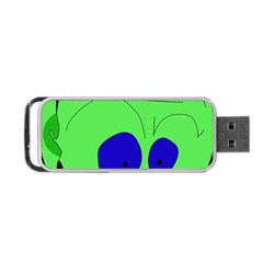 Alien By Moma Portable Usb Flash (one Side)