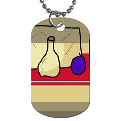 Decorative Art Dog Tag (two Sides) by Valentinaart