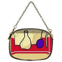 Decorative Art Chain Purses (one Side) 