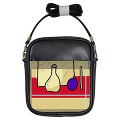 Decorative Art Girls Sling Bags