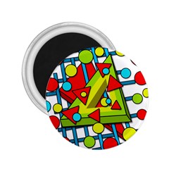 Crazy geometric art 2.25  Magnets