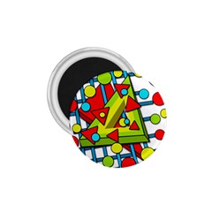 Crazy geometric art 1.75  Magnets