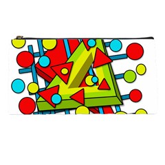 Crazy geometric art Pencil Cases