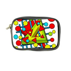 Crazy geometric art Coin Purse