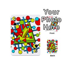 Crazy Geometric Art Playing Cards 54 (mini) 