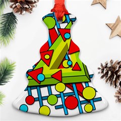 Crazy geometric art Ornament (Christmas Tree)