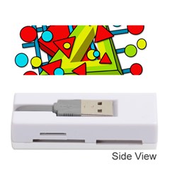 Crazy geometric art Memory Card Reader (Stick) 