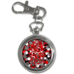 Red Mess Key Chain Watches