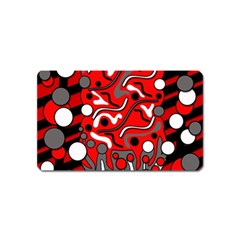 Red Mess Magnet (name Card)