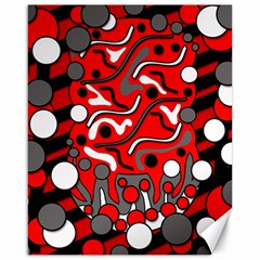 Red Mess Canvas 16  X 20  