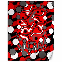 Red Mess Canvas 18  X 24  