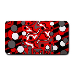 Red Mess Medium Bar Mats by Valentinaart