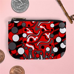 Red Mess Mini Coin Purses