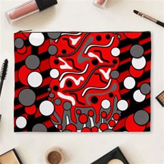 Red Mess Cosmetic Bag (xl)