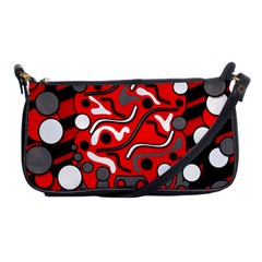 Red Mess Shoulder Clutch Bags