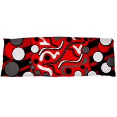 Red Mess Body Pillow Case Dakimakura (two Sides) by Valentinaart