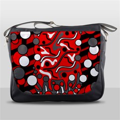 Red Mess Messenger Bags