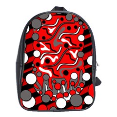 Red Mess School Bags (xl) 