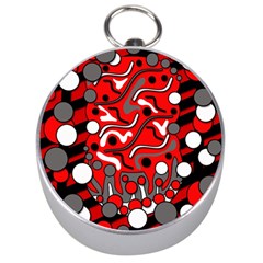 Red Mess Silver Compasses by Valentinaart