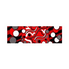 Red Mess Satin Scarf (oblong)