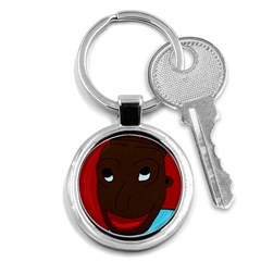 Happy boy Key Chains (Round) 