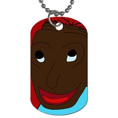 Happy boy Dog Tag (Two Sides)