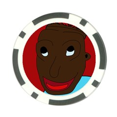 Happy boy Poker Chip Card Guards