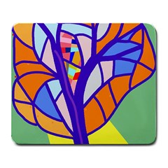 Decorative Tree 4 Large Mousepads