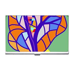 Decorative Tree 4 Business Card Holders by Valentinaart