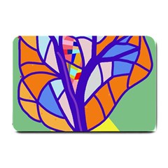 Decorative Tree 4 Small Doormat 