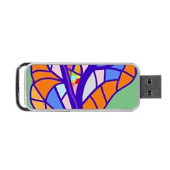 Decorative Tree 4 Portable Usb Flash (one Side)