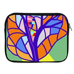 Decorative Tree 4 Apple Ipad 2/3/4 Zipper Cases