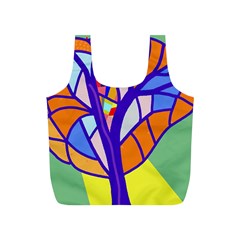 Decorative Tree 4 Full Print Recycle Bags (s) 