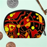 Orange floating Accessory Pouches (Large)  Front