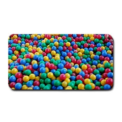 Funny Colorful Red Yellow Green Blue Kids Play Balls Medium Bar Mats by yoursparklingshop