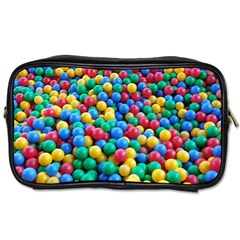 Funny Colorful Red Yellow Green Blue Kids Play Balls Toiletries Bags 2-side by yoursparklingshop