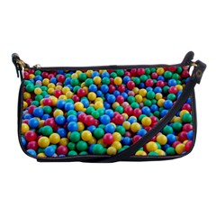 Funny Colorful Red Yellow Green Blue Kids Play Balls Shoulder Clutch Bags by yoursparklingshop