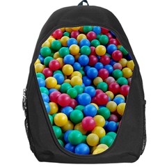 Funny Colorful Red Yellow Green Blue Kids Play Balls Backpack Bag