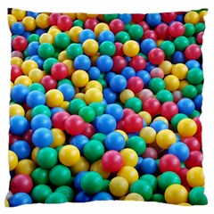 Funny Colorful Red Yellow Green Blue Kids Play Balls Standard Flano Cushion Case (one Side) by yoursparklingshop