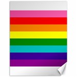 Colorful Stripes Lgbt Rainbow Flag Canvas 18  x 24   17.8 x23.08  Canvas - 1