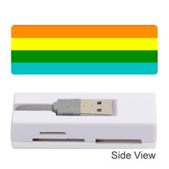 Colorful Stripes Lgbt Rainbow Flag Memory Card Reader (stick) 