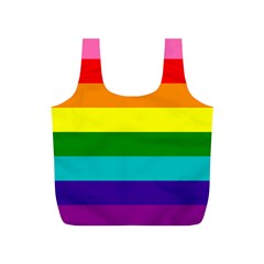 Colorful Stripes Lgbt Rainbow Flag Full Print Recycle Bags (s)  by yoursparklingshop