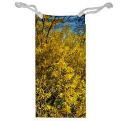 Nature, Yellow Orange Tree Photography Jewelry Bags by yoursparklingshop